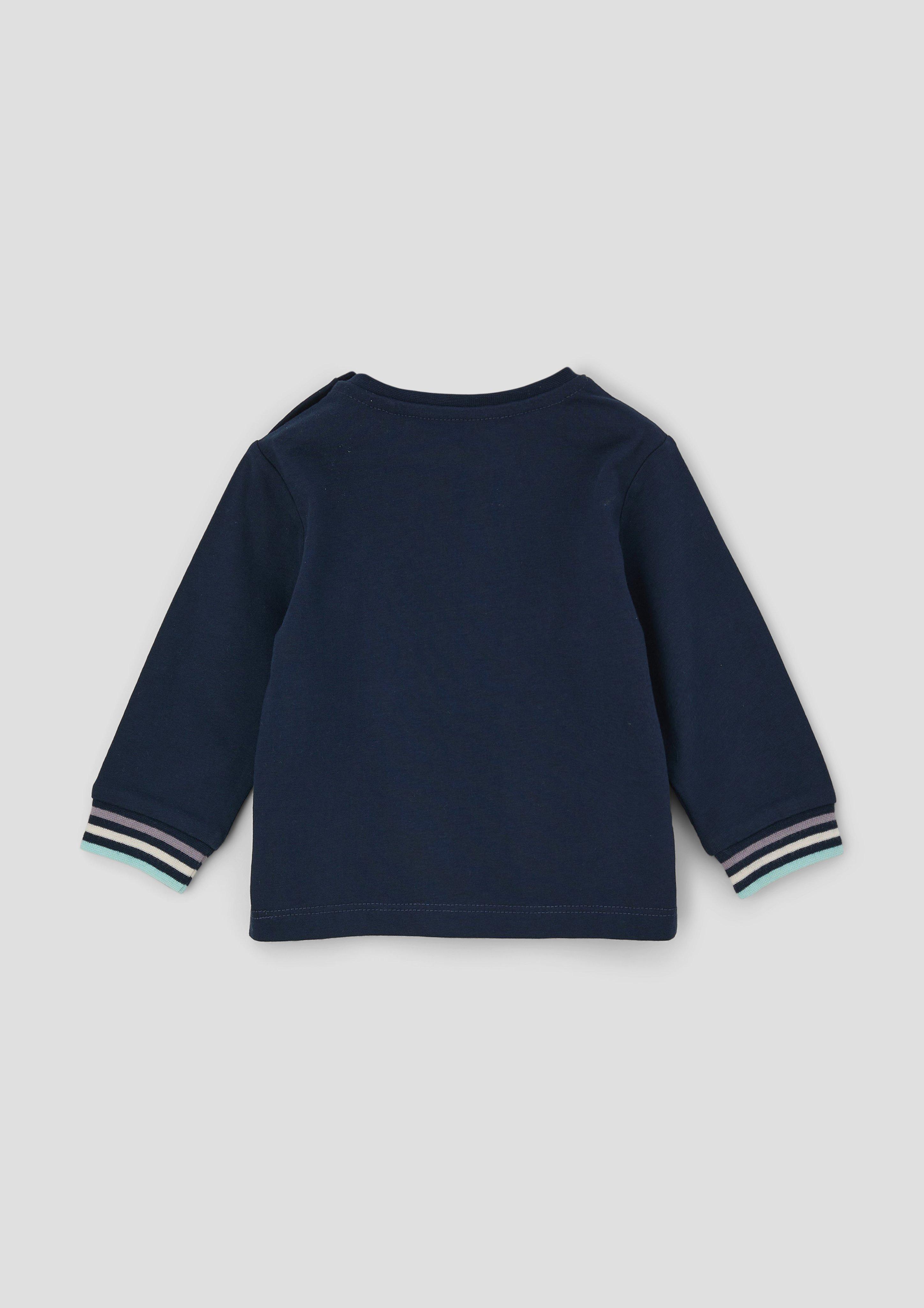 Longsleeve mit Kängurutasche  2140124-5952
