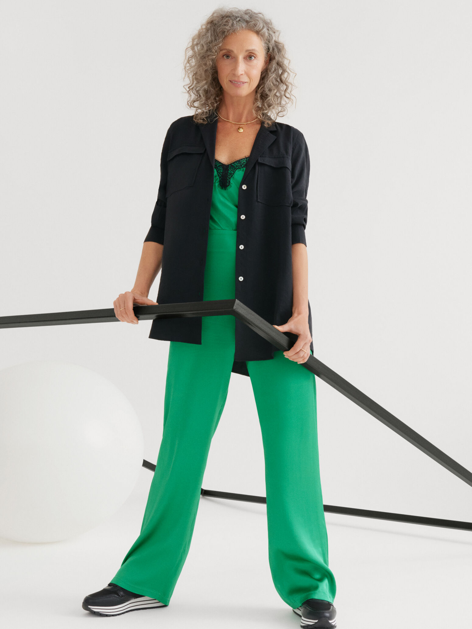 Pantalon - vert
