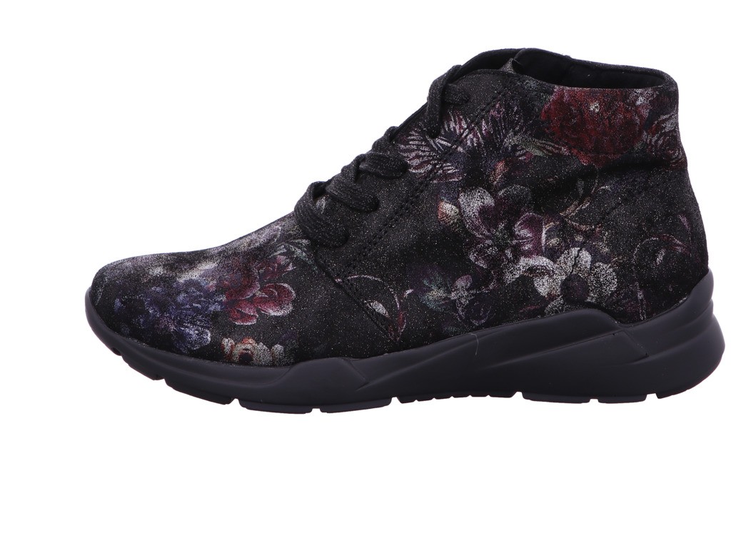 SEMLER Schnür-Stiefeletten schwarz FLORES