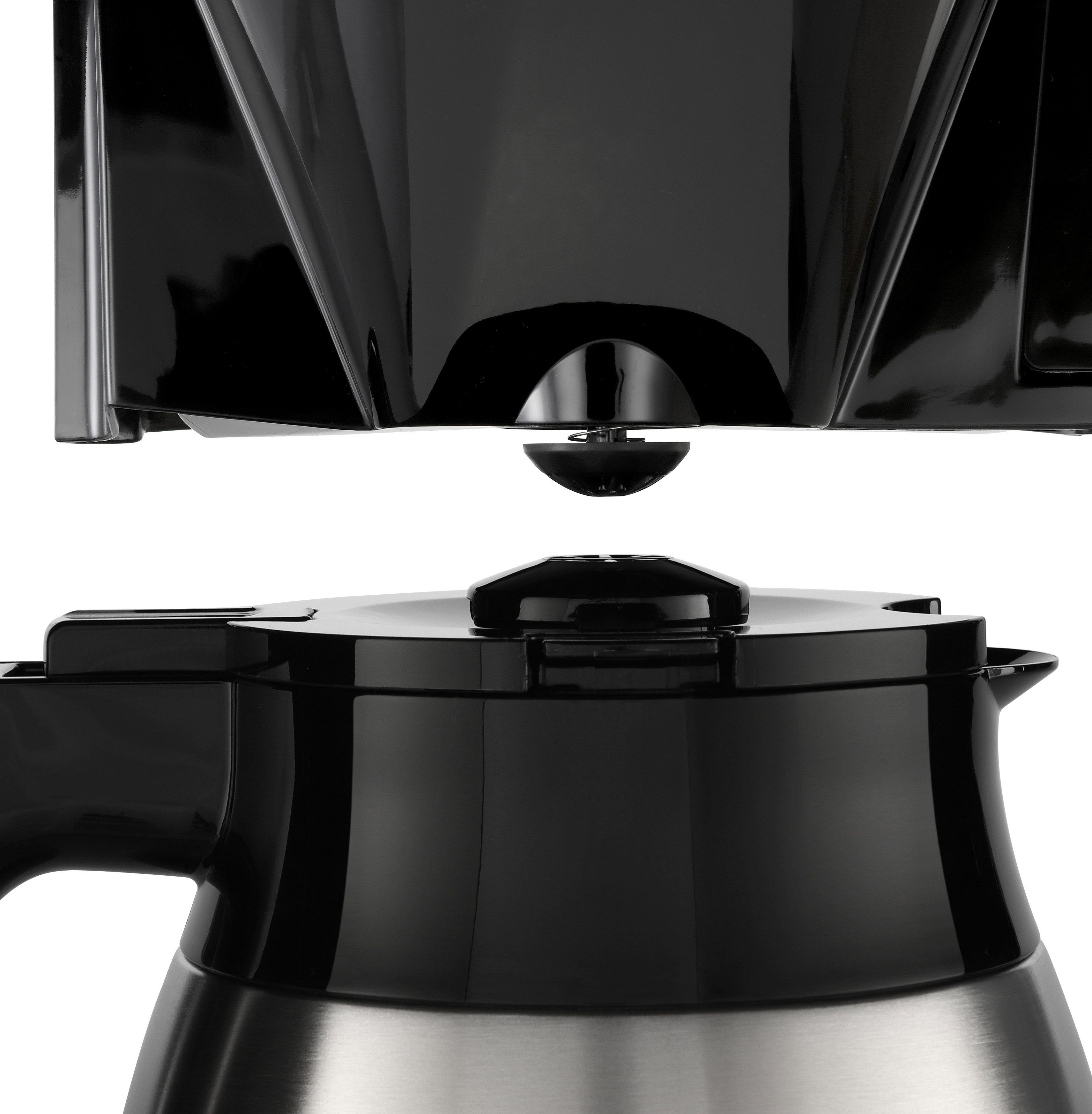 Melitta Filterkaffeemaschine Look® Therm Perfection 1025-16, 1,25l Kaffeekanne, Papierfilter 1x4