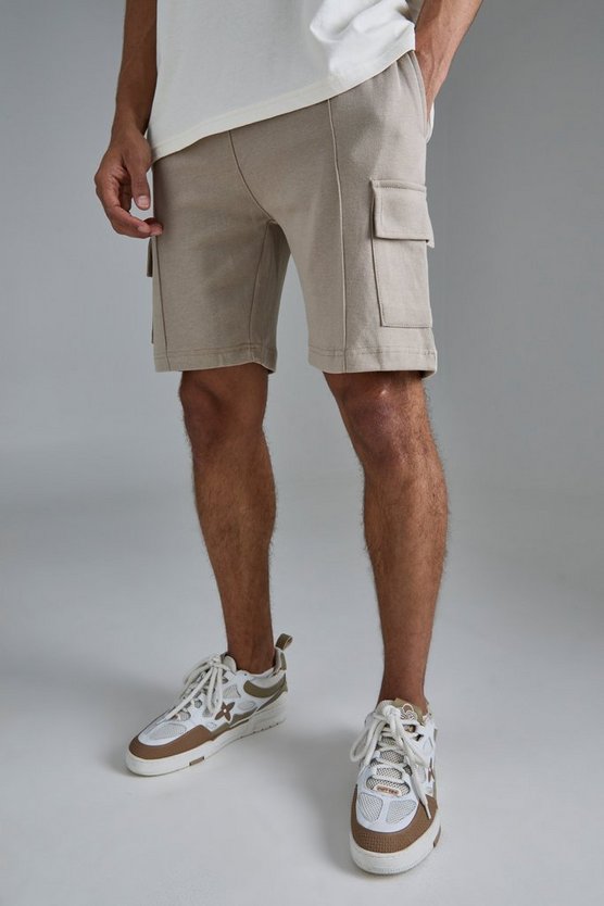 Slim-Fit Cargo-Shorts