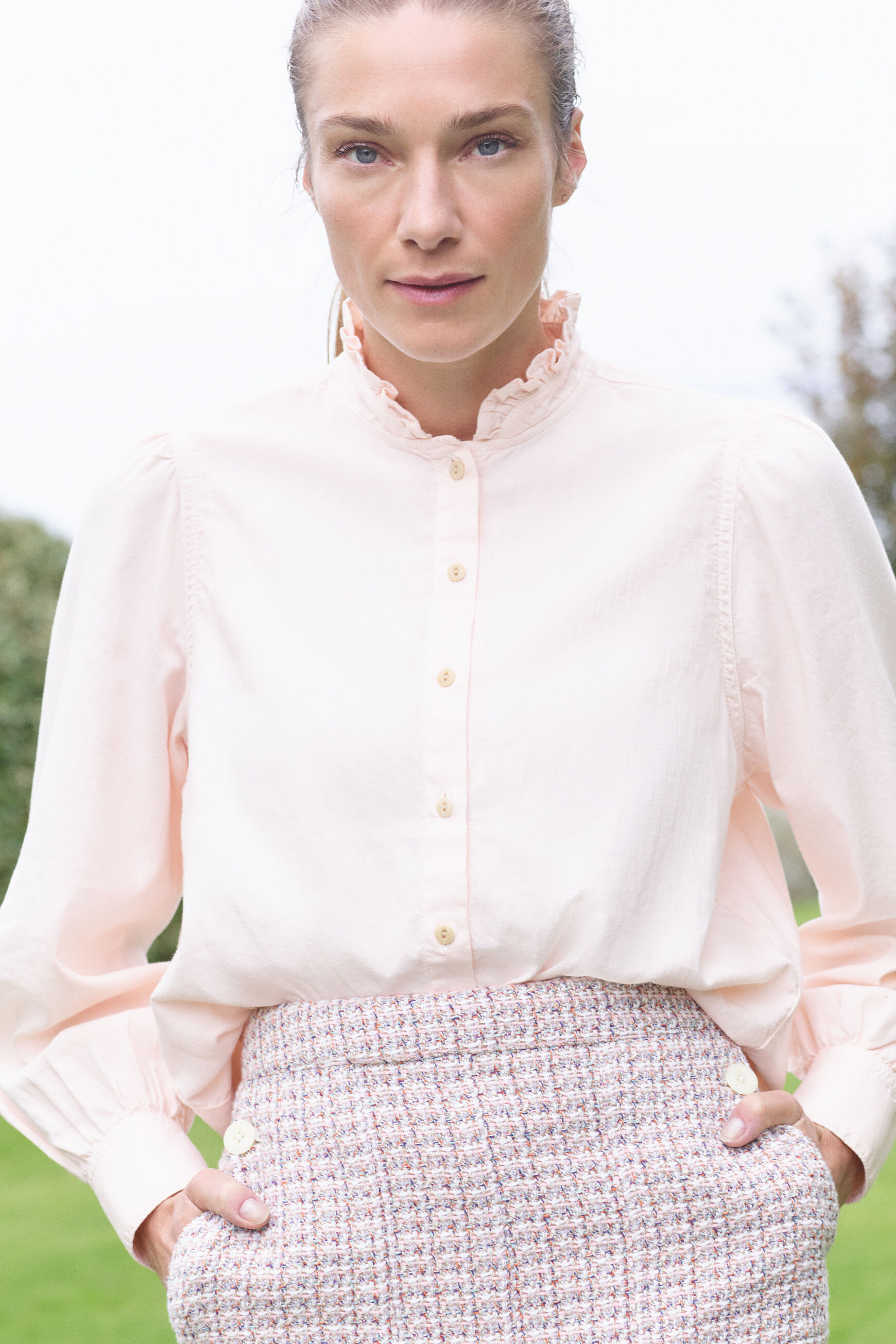 chemisier anouck rose champagne femme