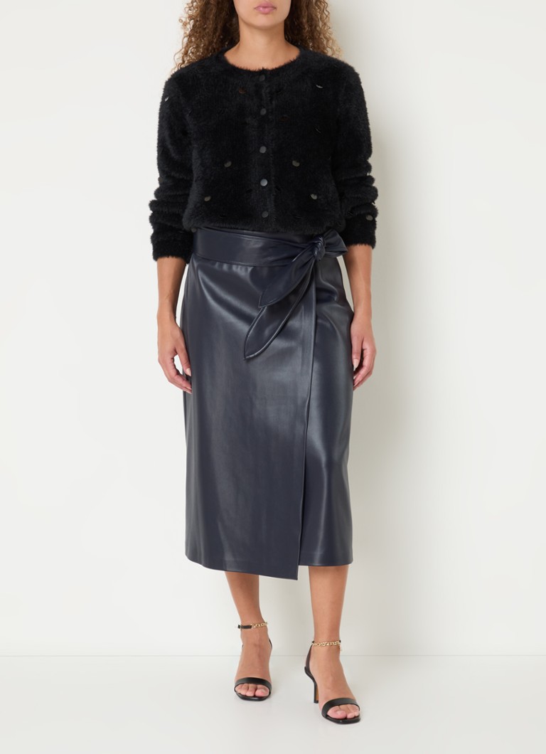 Expresso Chunky knit cardigan with sequins