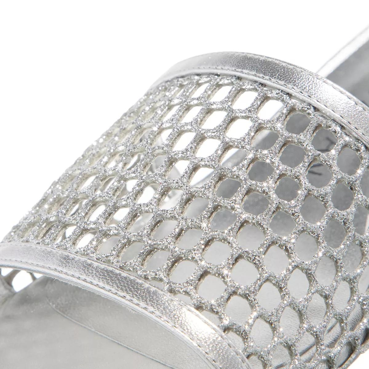 STUART WEITZMAN Pantoletten silber Slide