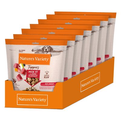 Nature's Variety Gefriergetrocknete Topper für Hunde