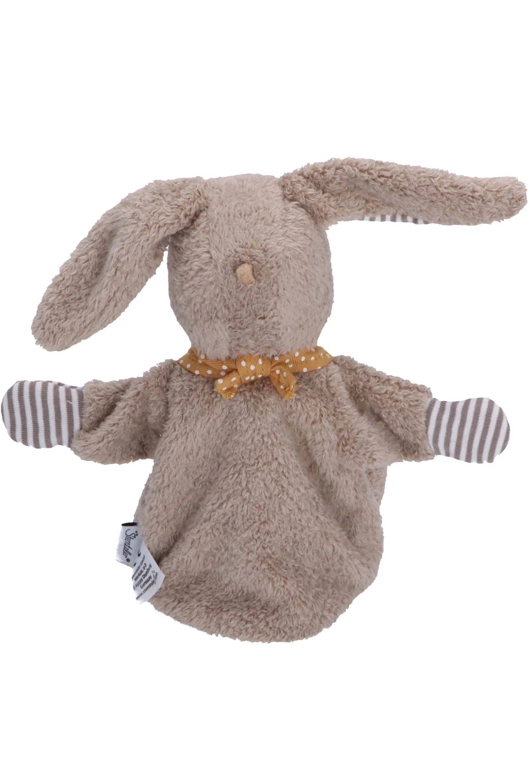 Kinder Handpuppe Hase Happy in Braun