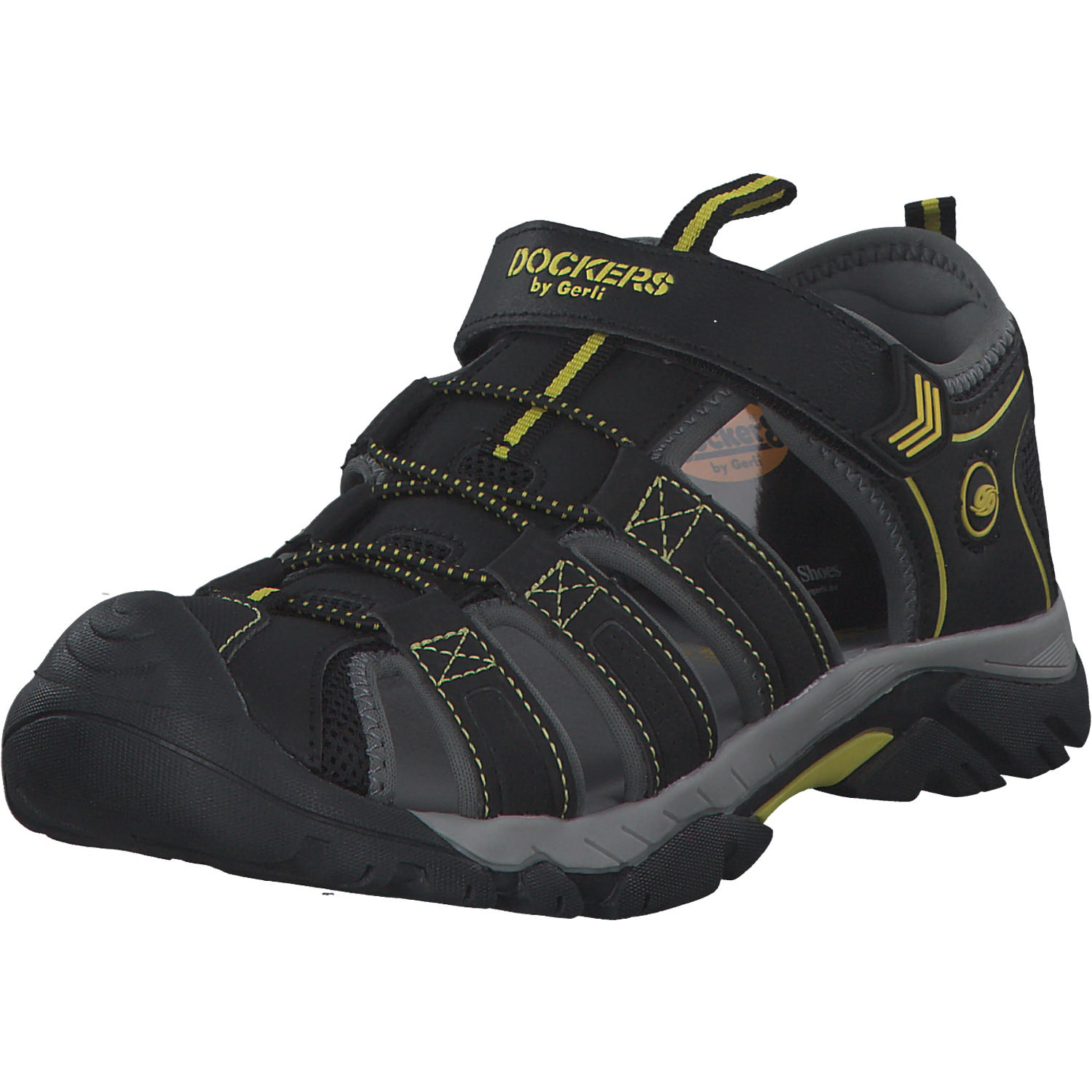 Dockers 50BH602, Sandalen (Kinder), Kinder, schwarz