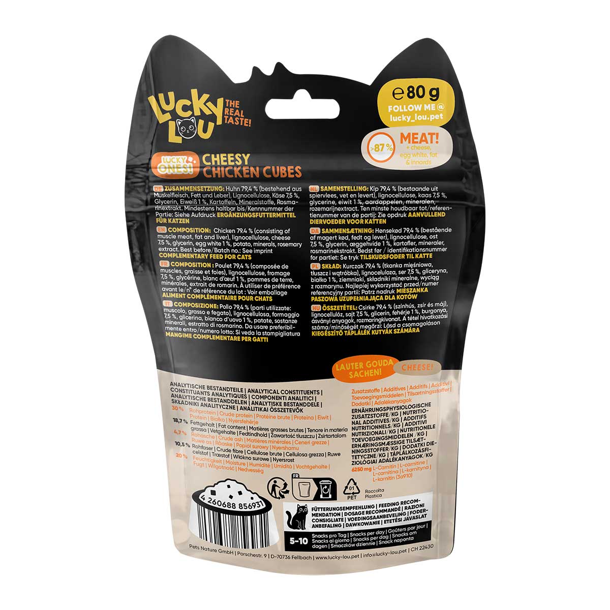 Lucky Lou Lucky Ones Cubes Käse & Huhn kaufen