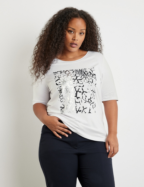 Halbarmshirt mit Frontprint
