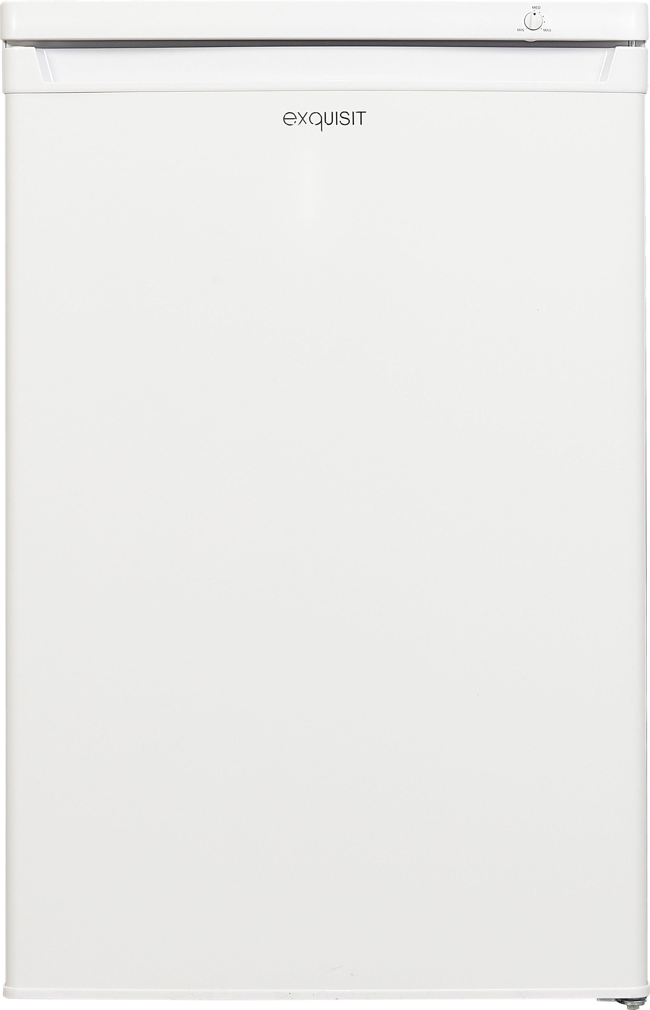 exquisit Gefrierschrank GS12-040E weiss, 85,5 cm hoch, 55,0 cm breit