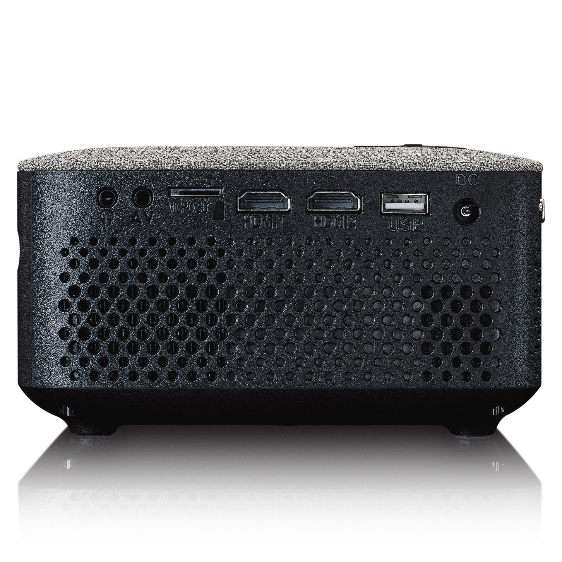 Lenco LPJ-700BKGY LCD-Beamer (4000 lm, 1280 x 720 px, integriertes Bluetooth)