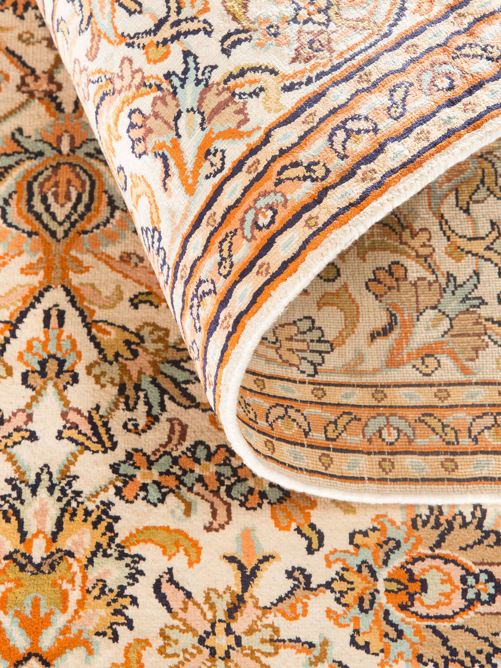 Kaschmir Seide 16/16 ca. 155 x 213 cm, Unikat / Einzelstück