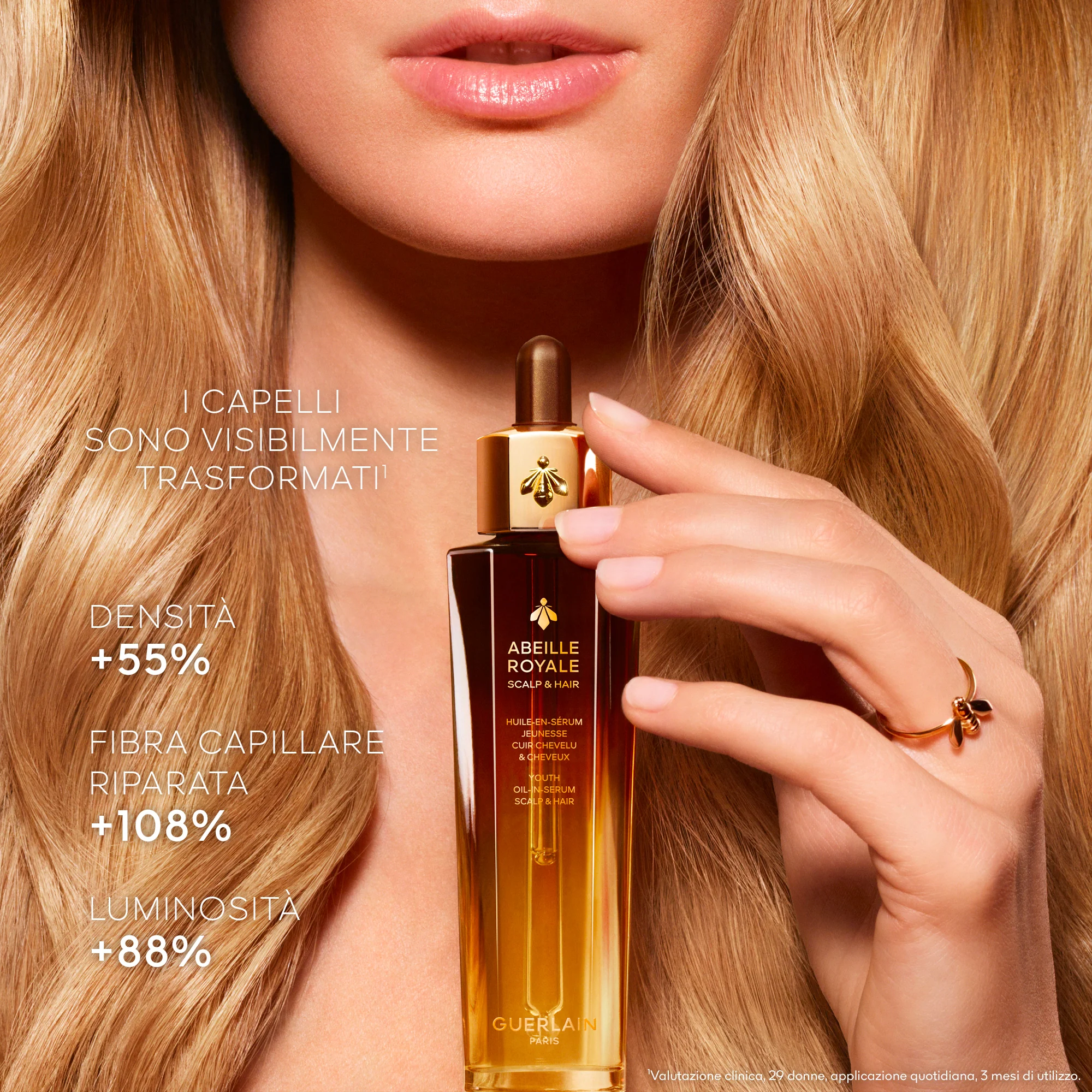 Abeille Royale Scalp & Hair Youth Oil-in-Serum – Haaröl, Kopfhautpflege