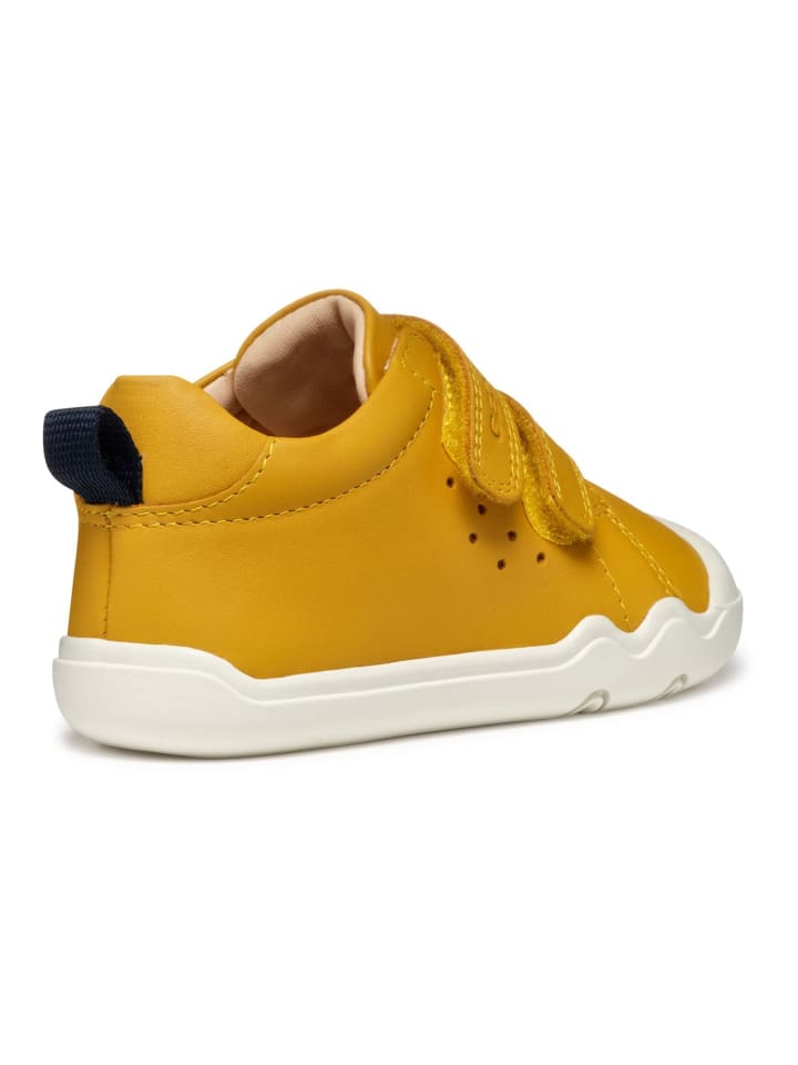 Geox Sneaker in Navy/Gelb günstig kaufen