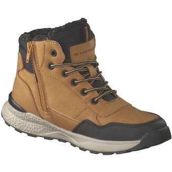 Tom Tailor Schnür Boots in gelb