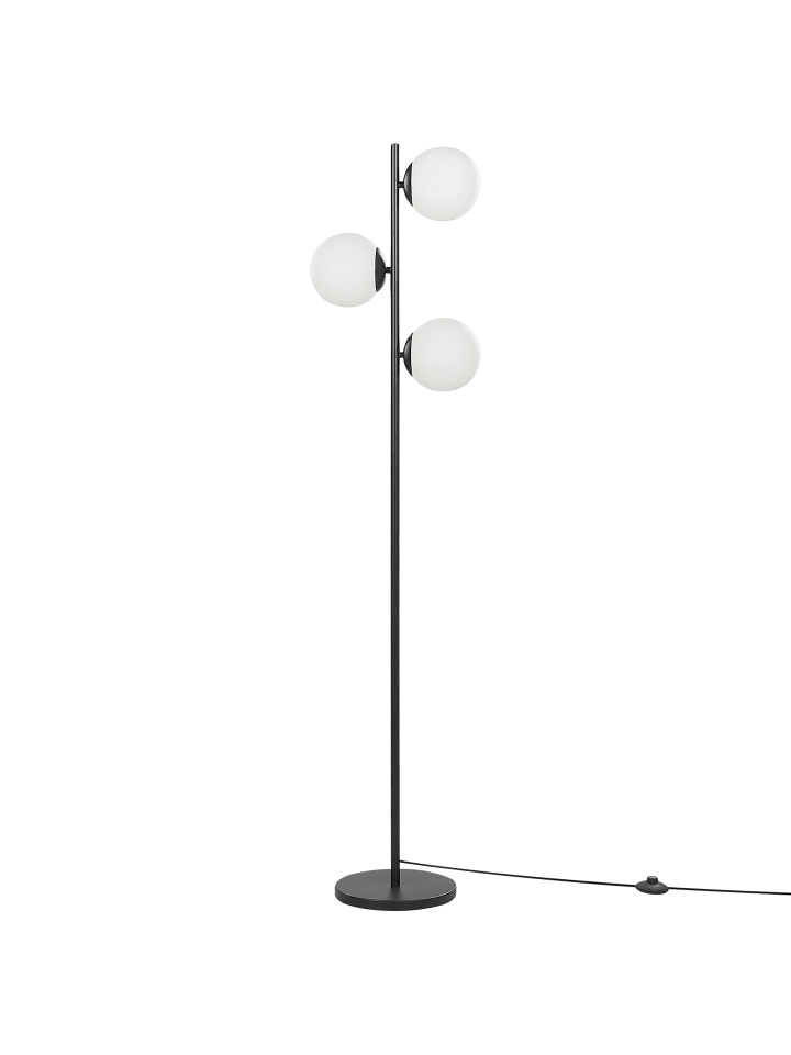 Beliani Stehleuchten WADI in Schwarz - (W) 35 x (H) 153 x (L) 35 cm günstig kaufen onesize
