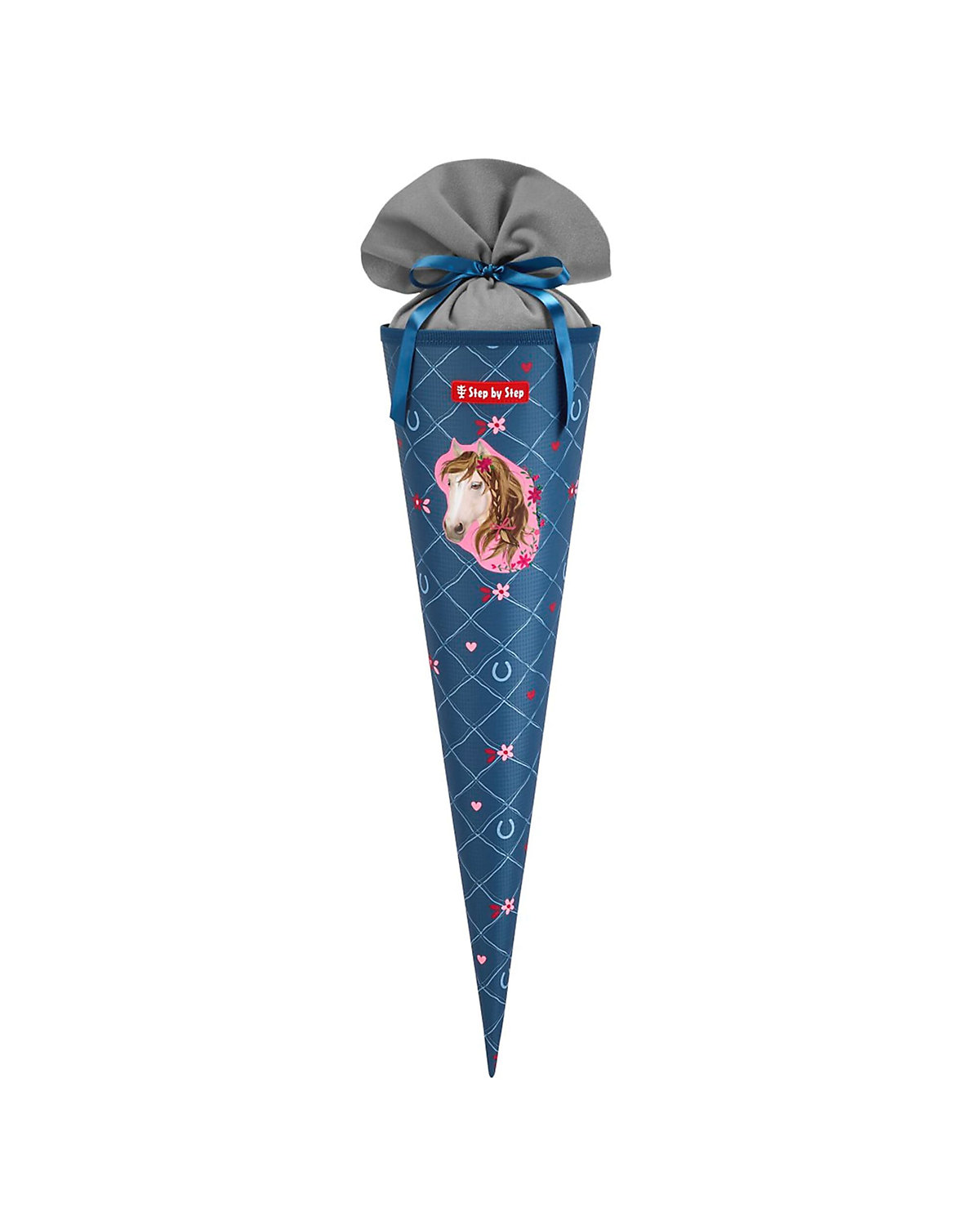 Schultüte ,mit eingenähtem Bändchen