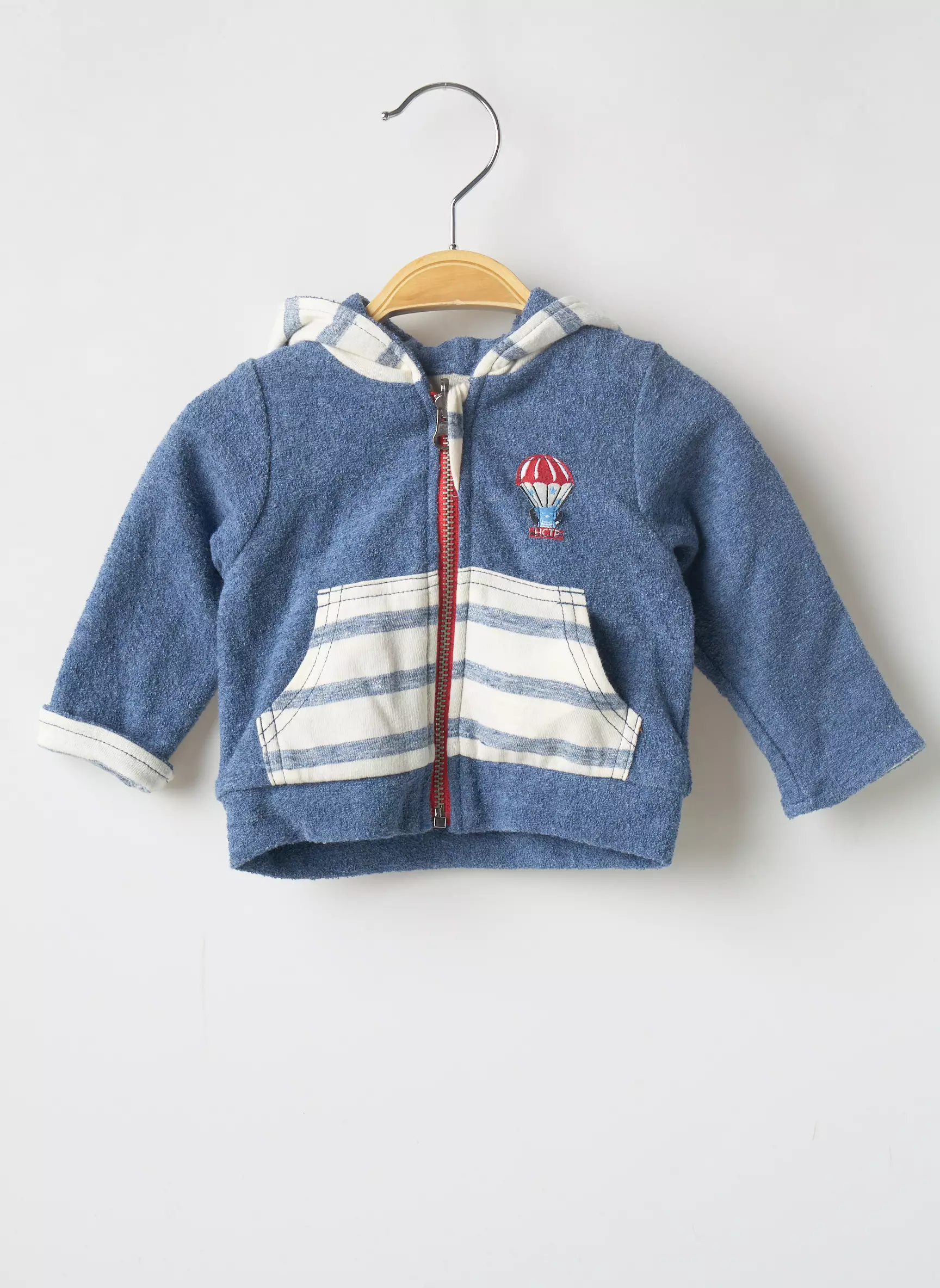 3 Pommes Cardigans Garcon couleur bleu