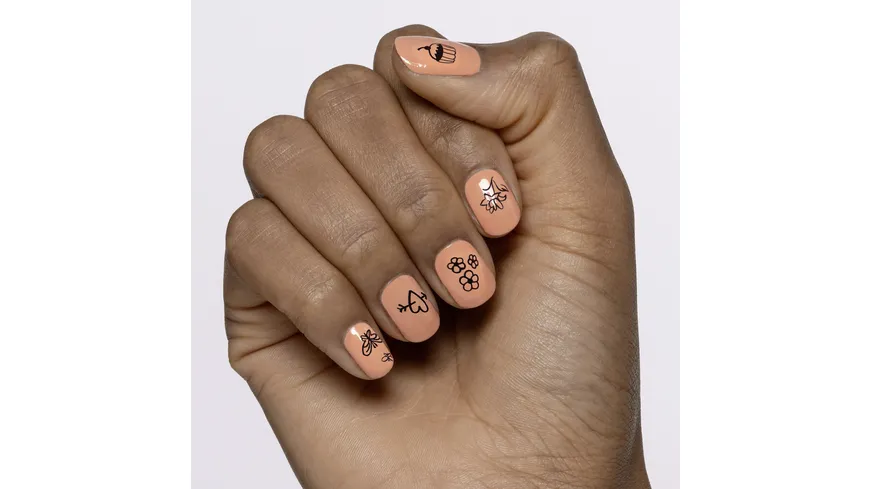 essence nail art STAMPY SET Stamping on