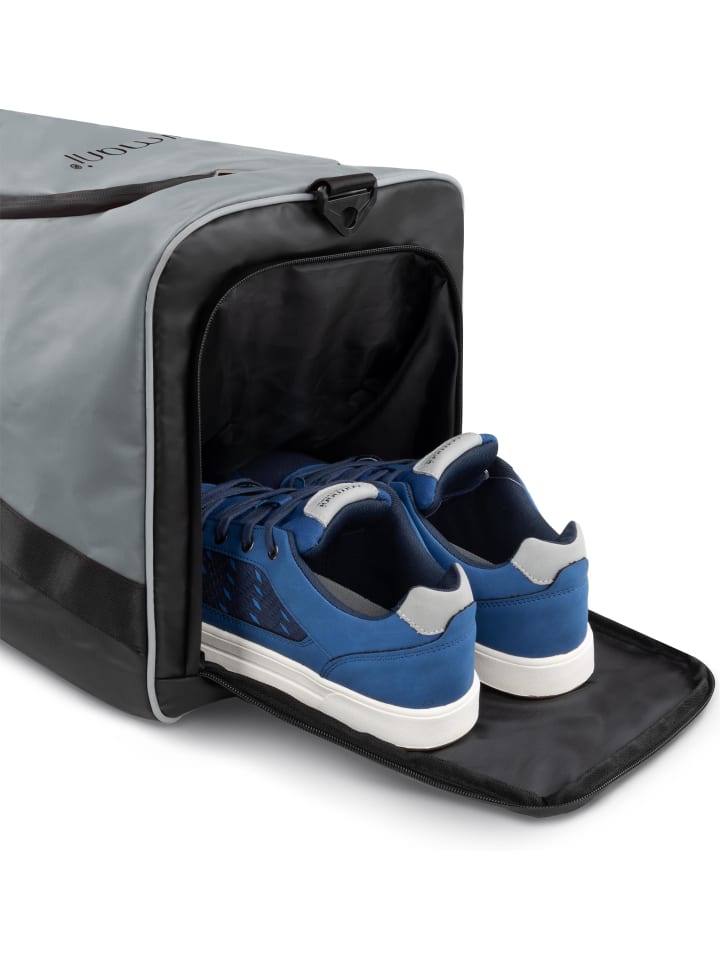 normani Sport- und Reisetasche mit Rucksackfunktion 90 l Nordpass in Grau günstig kaufen onesize