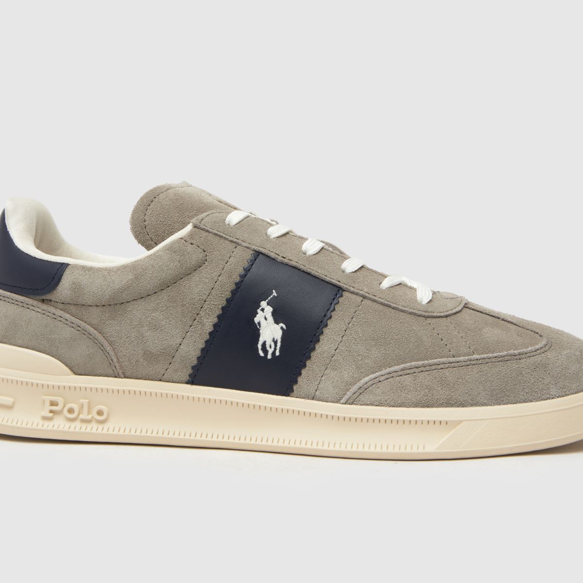Polo Ralph Lauren Heritage Aera sportcipők szürke és sötétkék színben