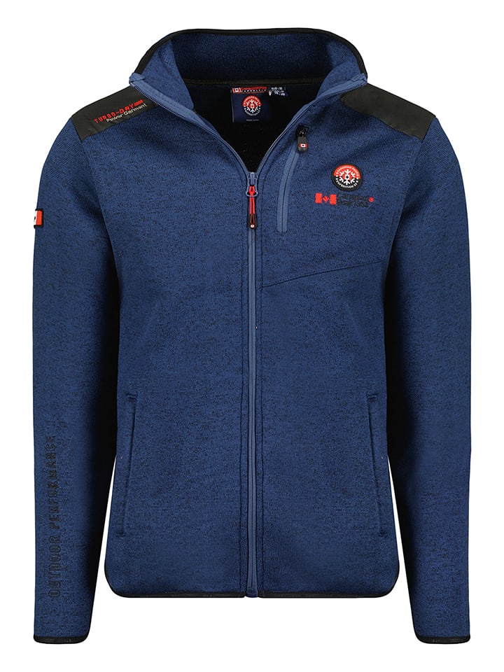 Canadian Peak Fleecejacke in Blau günstig kaufen