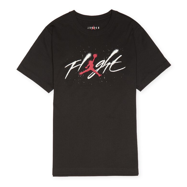 JORDAN Air Jordan Graphic T-Shirt black/white/gym red