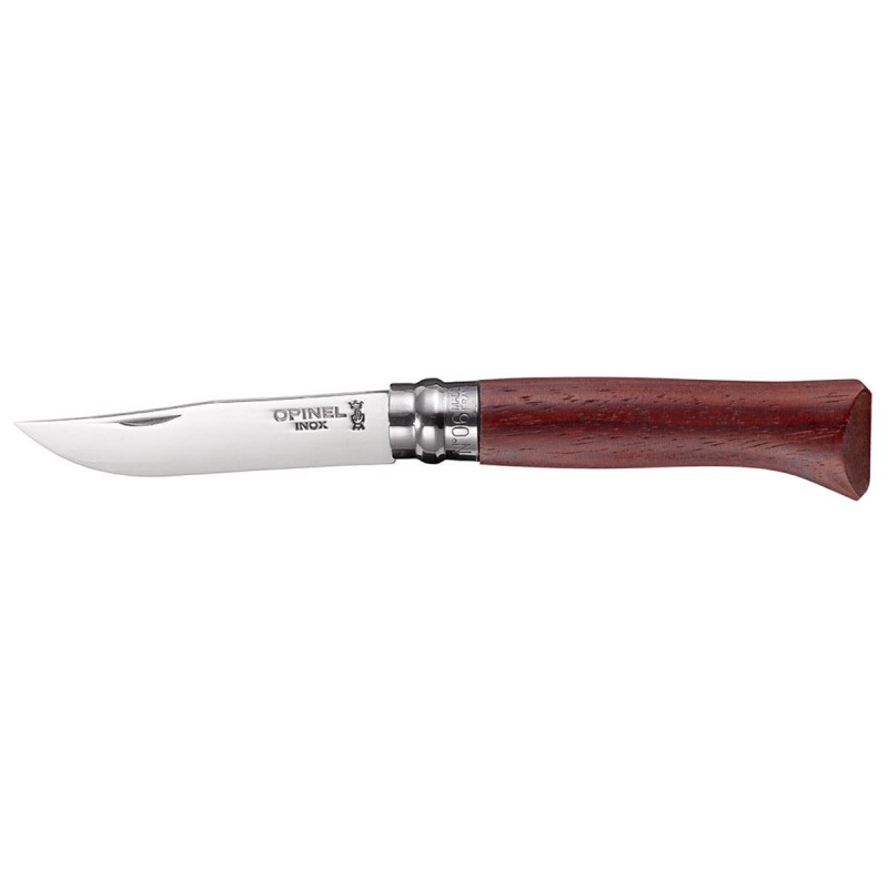 Coltello Opinel n.6 Inox Edizione Tradizione V. Lusso Padouk.