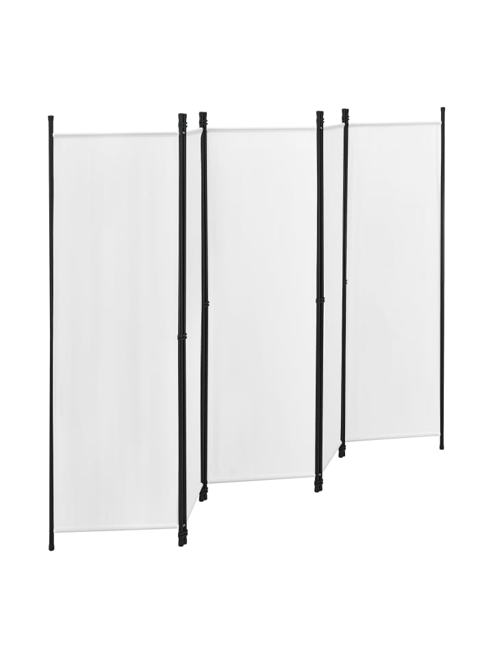 en.casa Raumteiler Huesca - 5-teilig in Beige (H)171cm (B)250cm günstig kaufen onesize