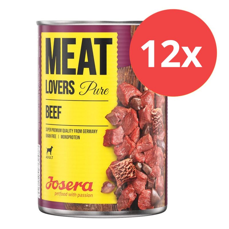 Sparpaket Josera Meatlovers Pure 12 x 800 g
