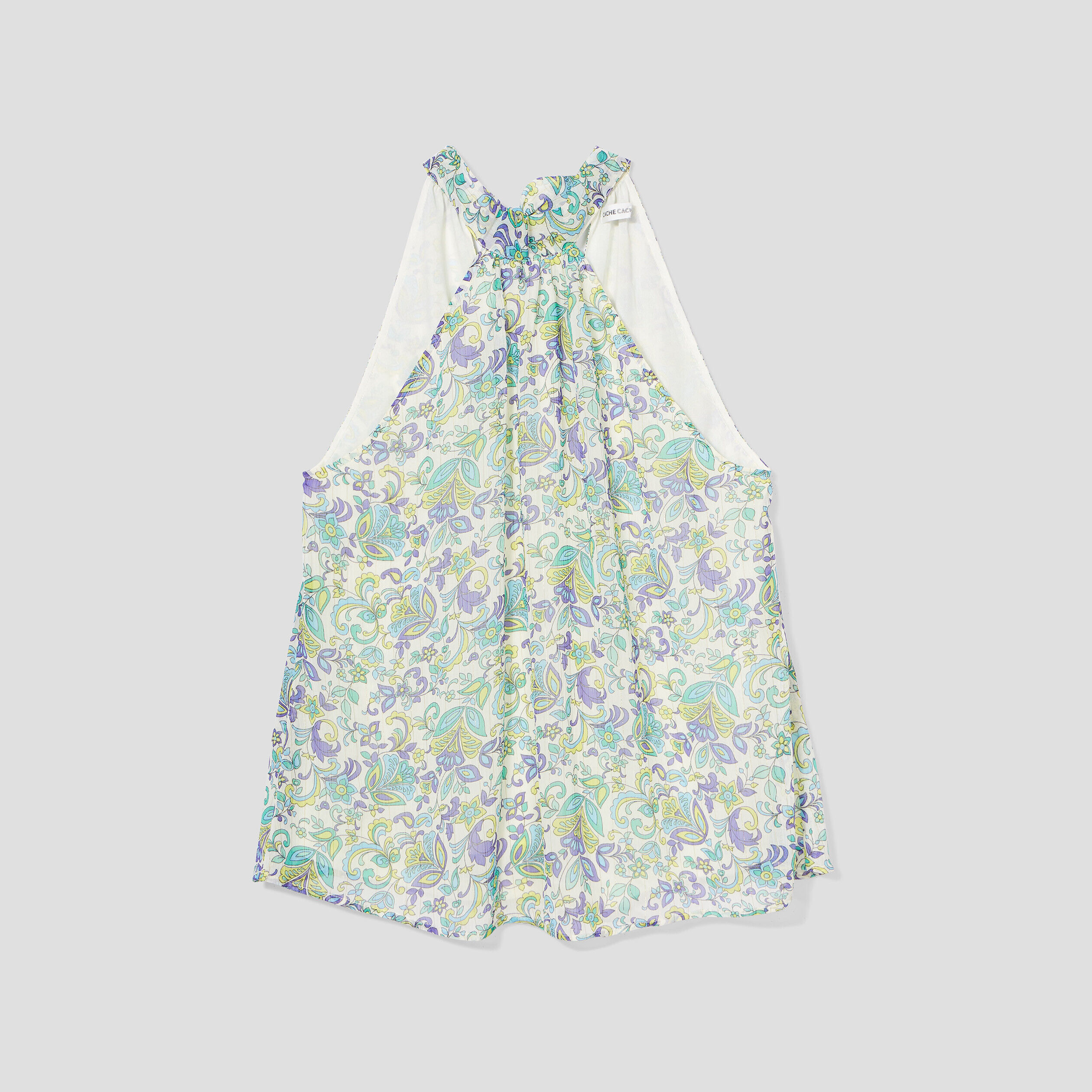 Blouse sans manches beige femme | Cache Cache