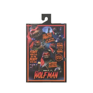 Universal Monsters x Teenage Mutant Ninja Turtles Actionfigur Ultimate Raphael as The Wolfman 18 cm
