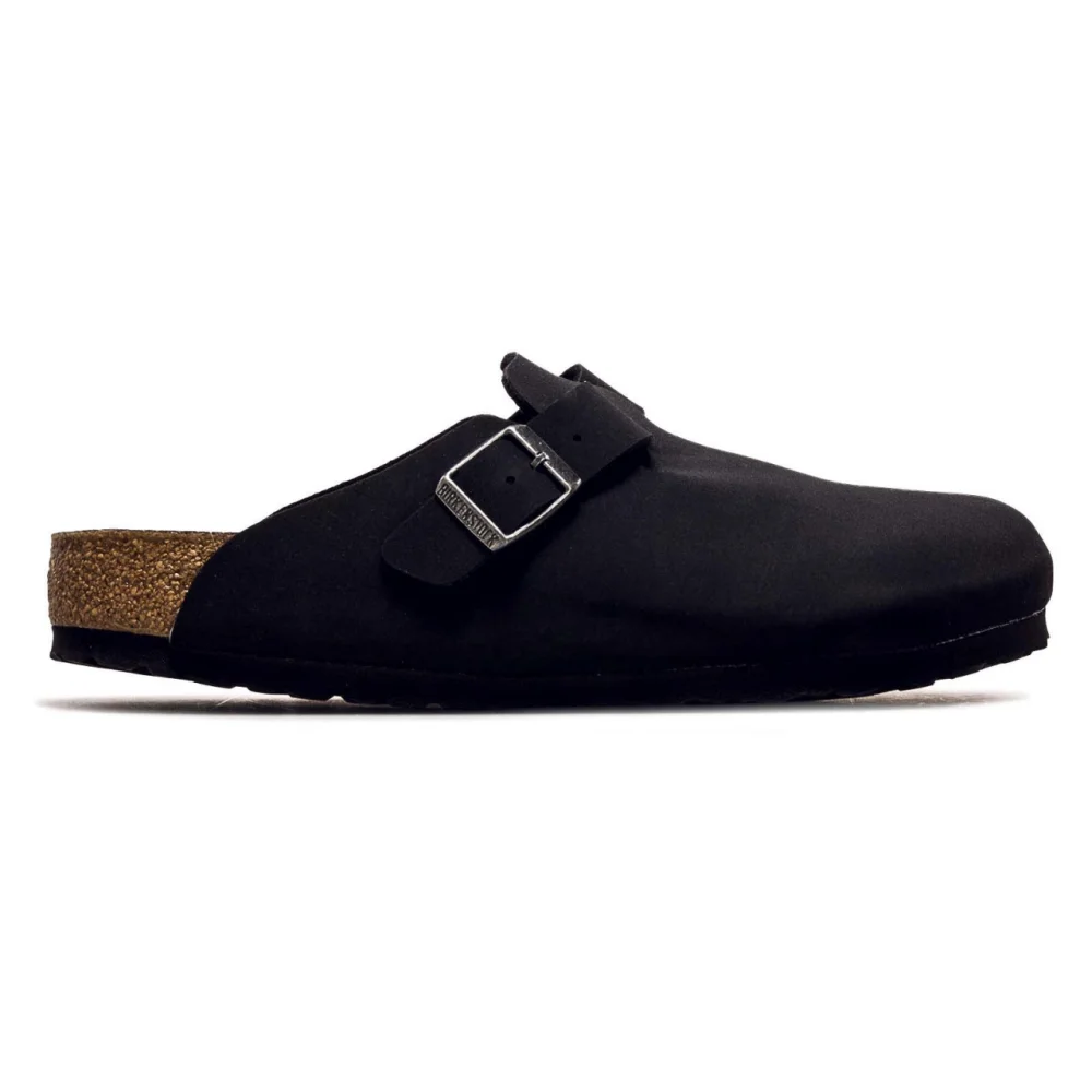 Birkenstock Boston BFBC Earthy Vegan 1020550 / schwarz