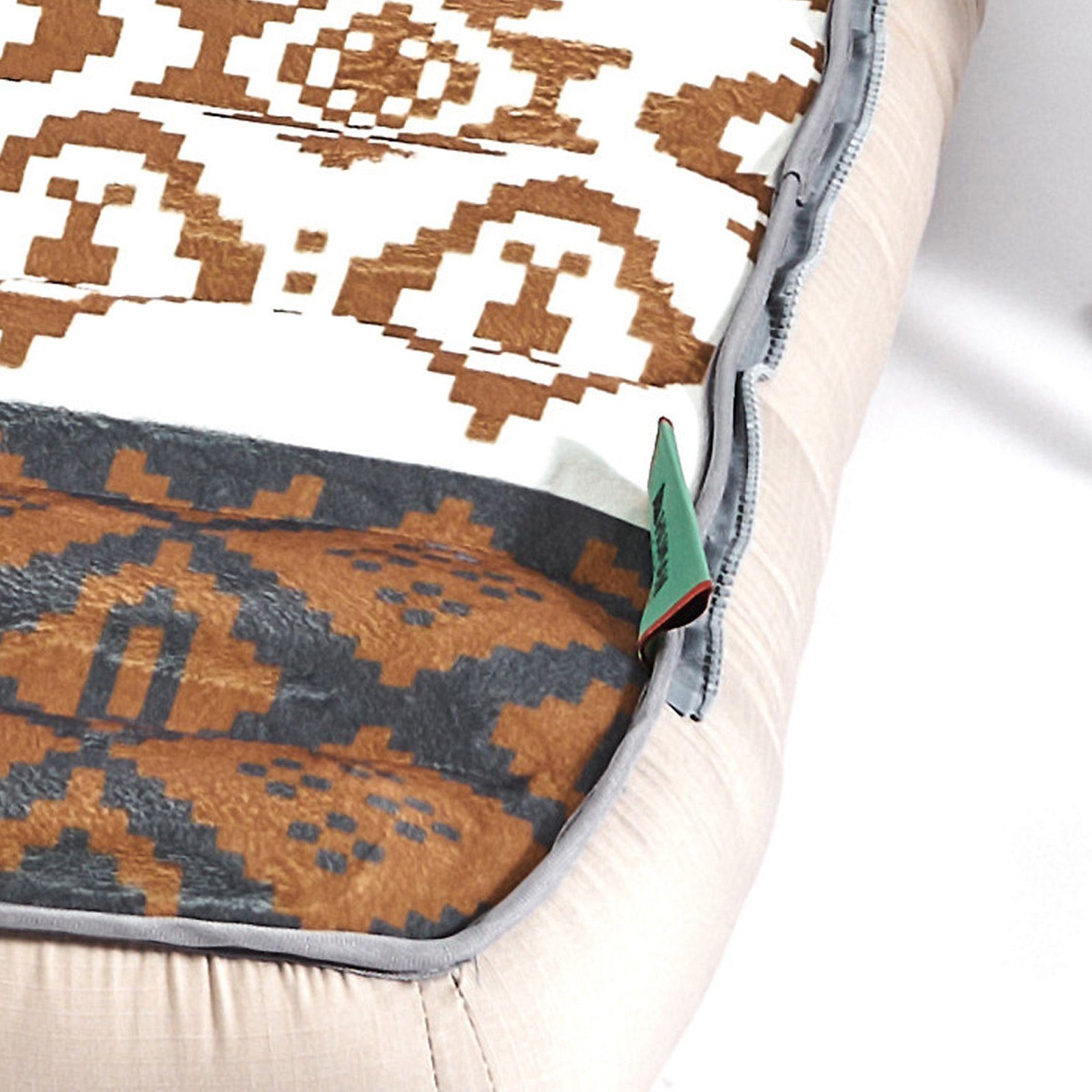 Human Comfort Luftbett Luft Bett Chatou Print Isomatte, Kasten Matratze Gäste Baumwolle