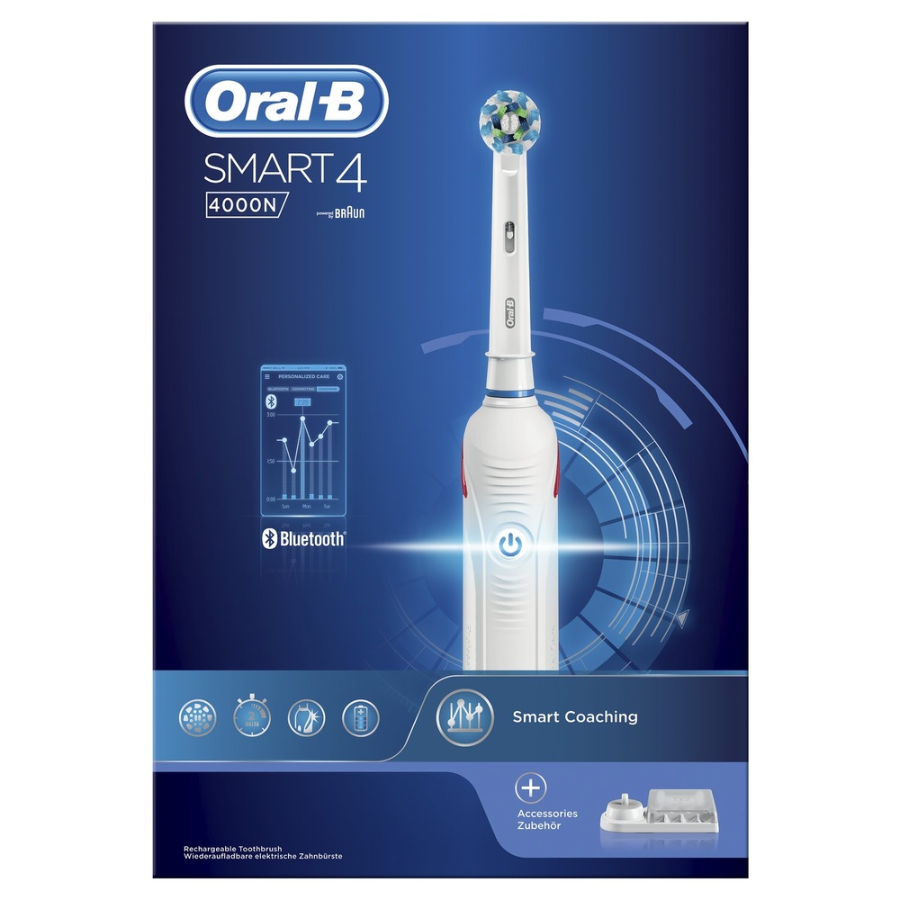 oral-b Oral-B Smart 4 - 4000N - Brosse À DentsÉlectrique Brosse À Dents Electrique