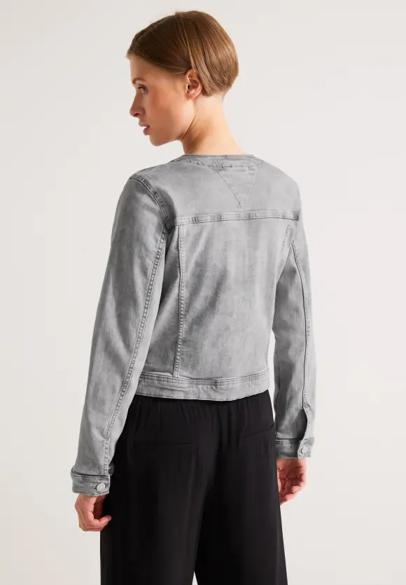 Street One Graue Jeansjacke