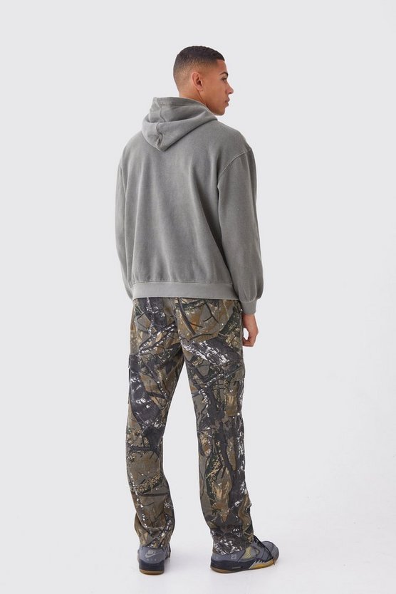 Bestickter Oversize Hoodie