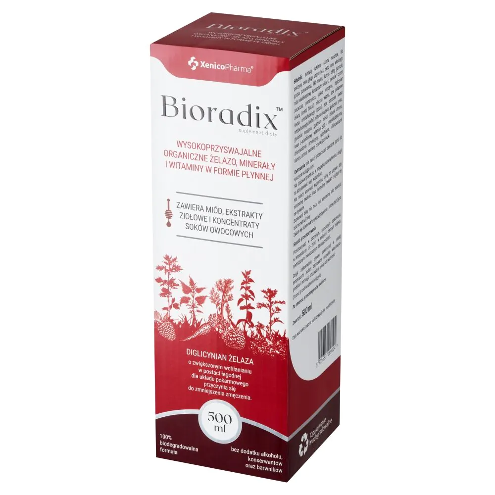 Bioradix Βιολογικό Σίδηρο Βιταμίνες και Μέταλλα Υγρό 500ml