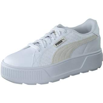 PUMA Karmen Logobsession Sneaker in weiß