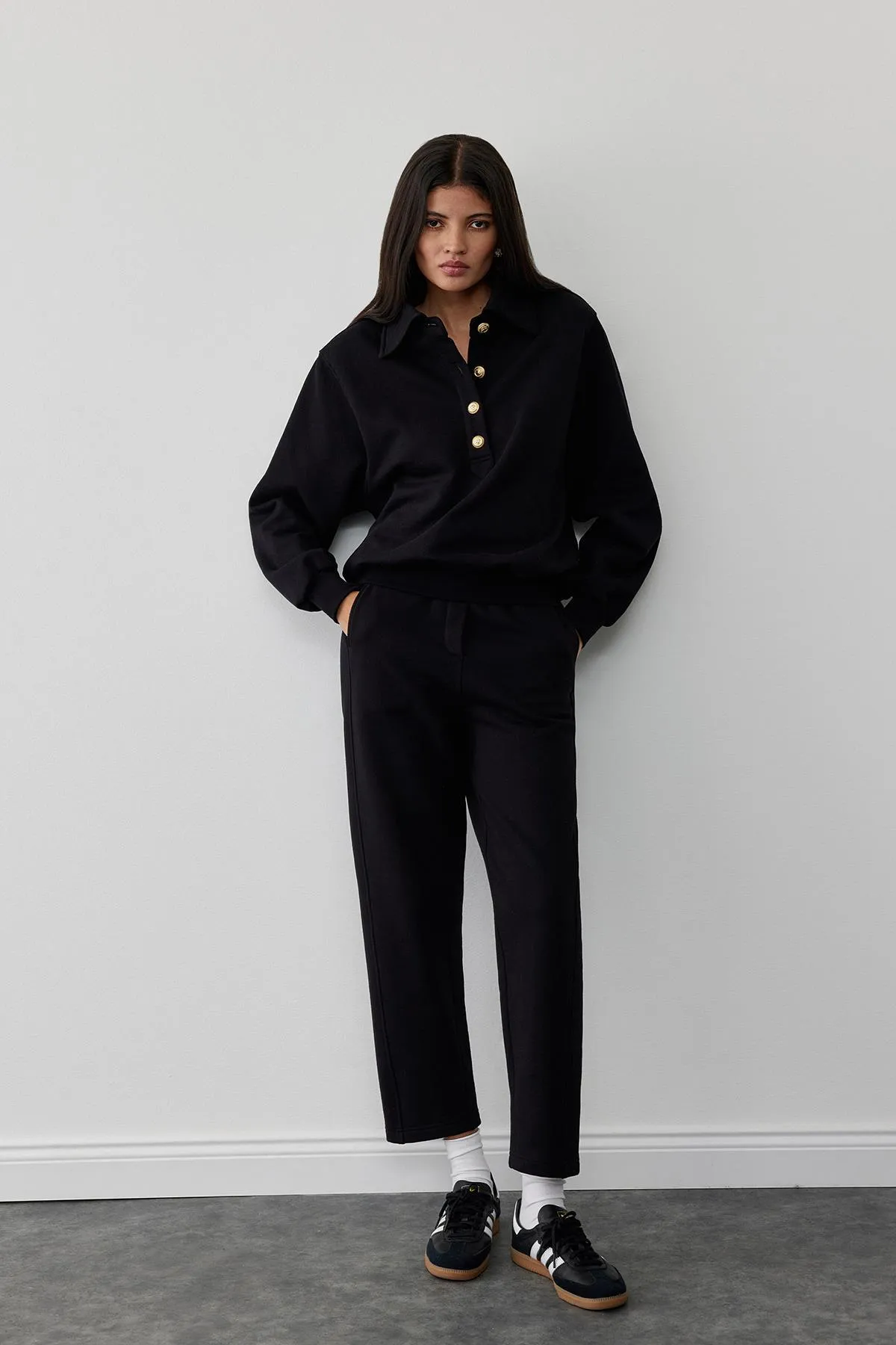 Suud Collection  Jogginghose - Schwarz - Relaxed