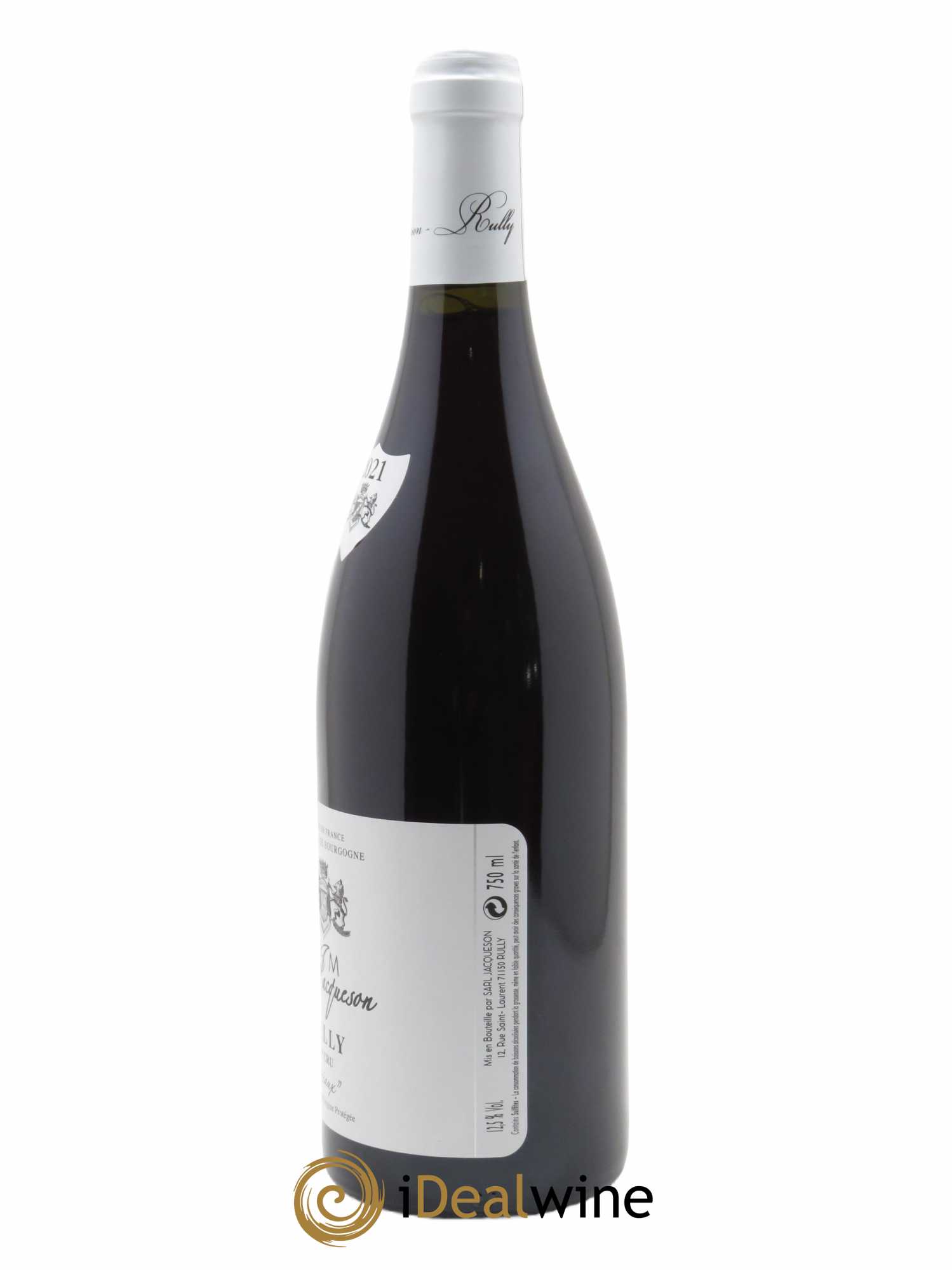 Rully 1er Cru Préaux Paul & Marie Jacqueson  2021 - Lot de 1 Bouteille