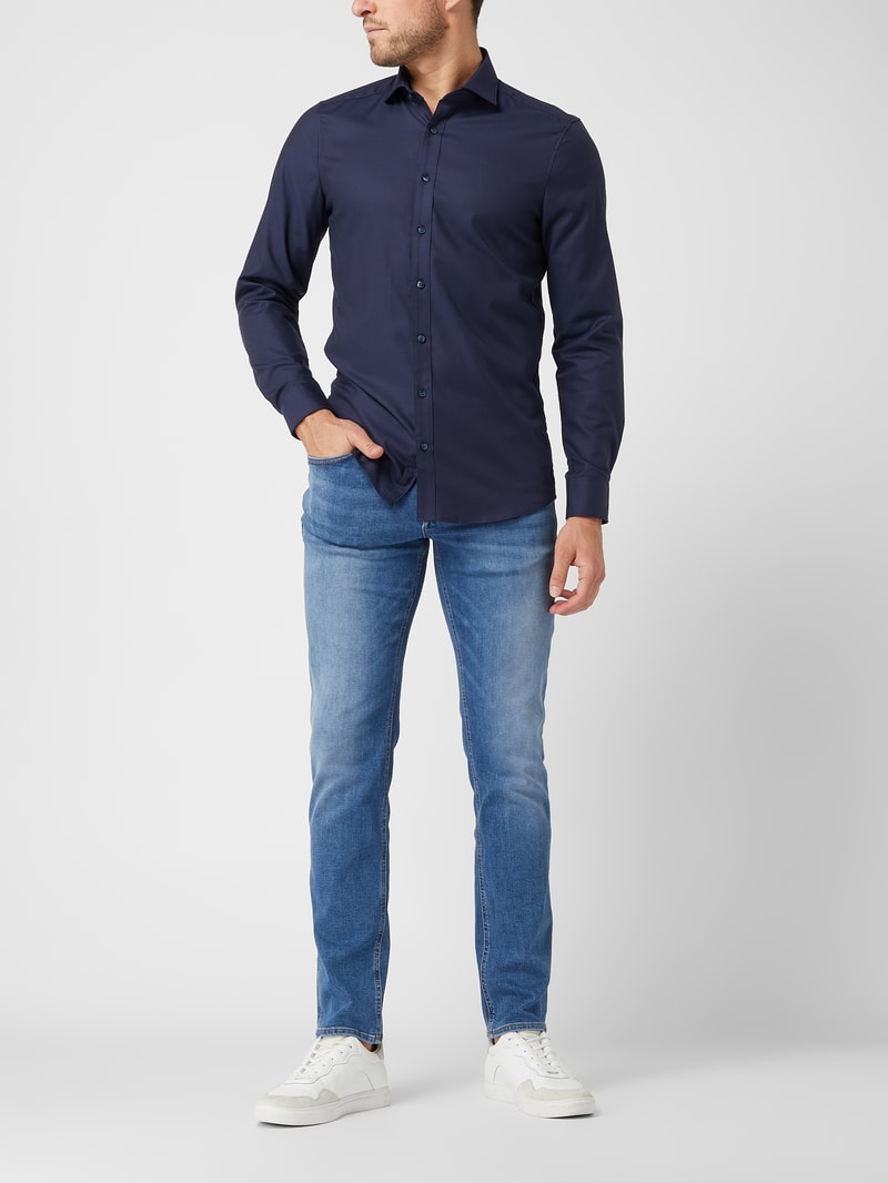 Modern Fit Jeans mit Stretch-Anteil Modell 'Mitch' in blau