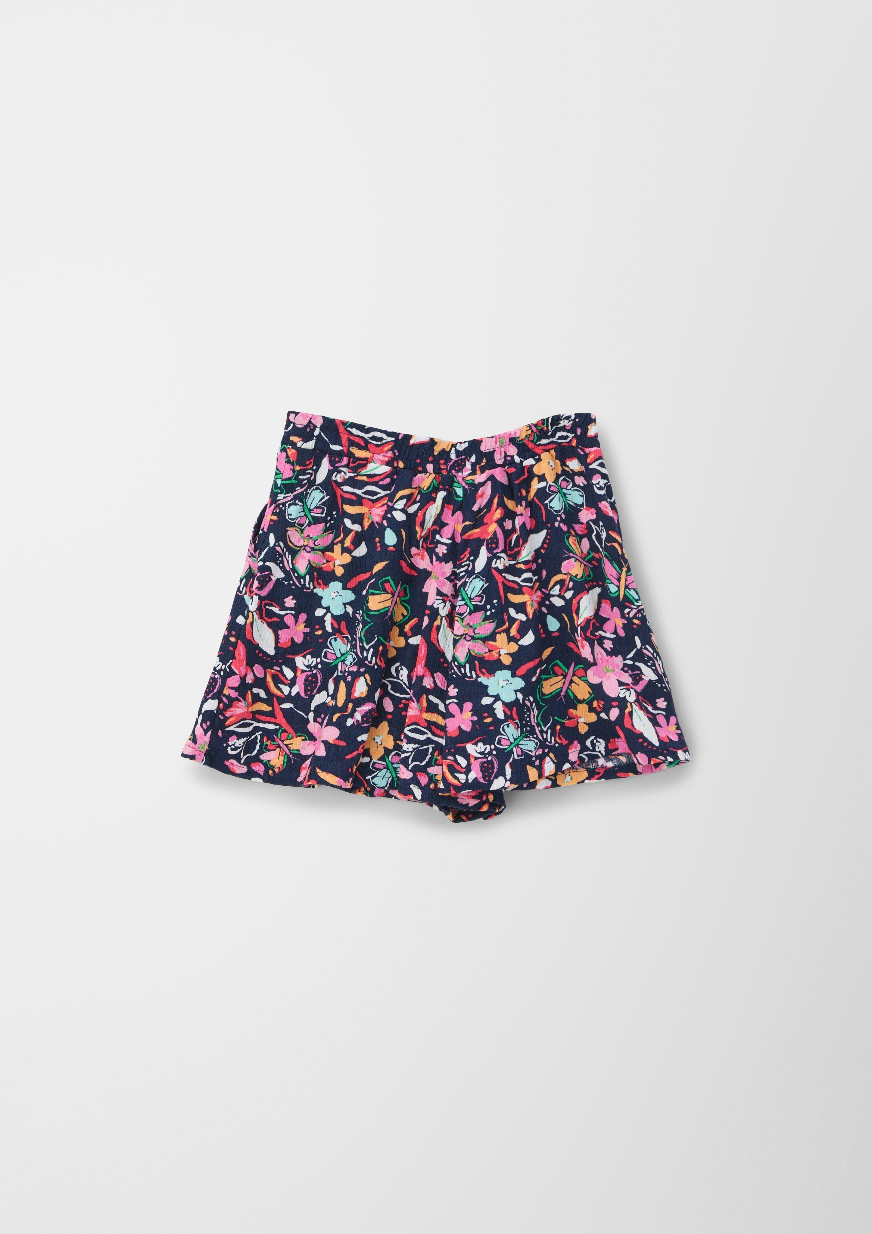 Relaxed: Hose aus Viskose-Crêpes  2136832-59A0