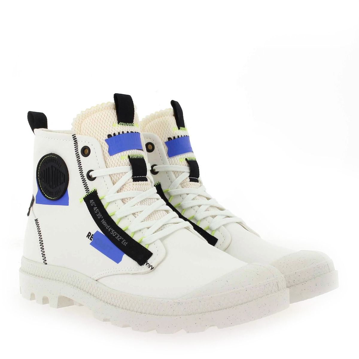 Palladium  PAMPA HI RE-CRAFT - blanc