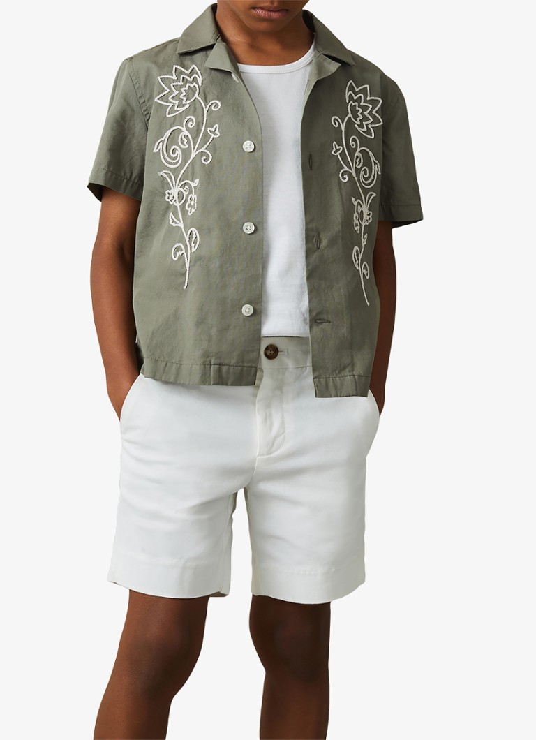 Chemise Reiss Sonny brodée
