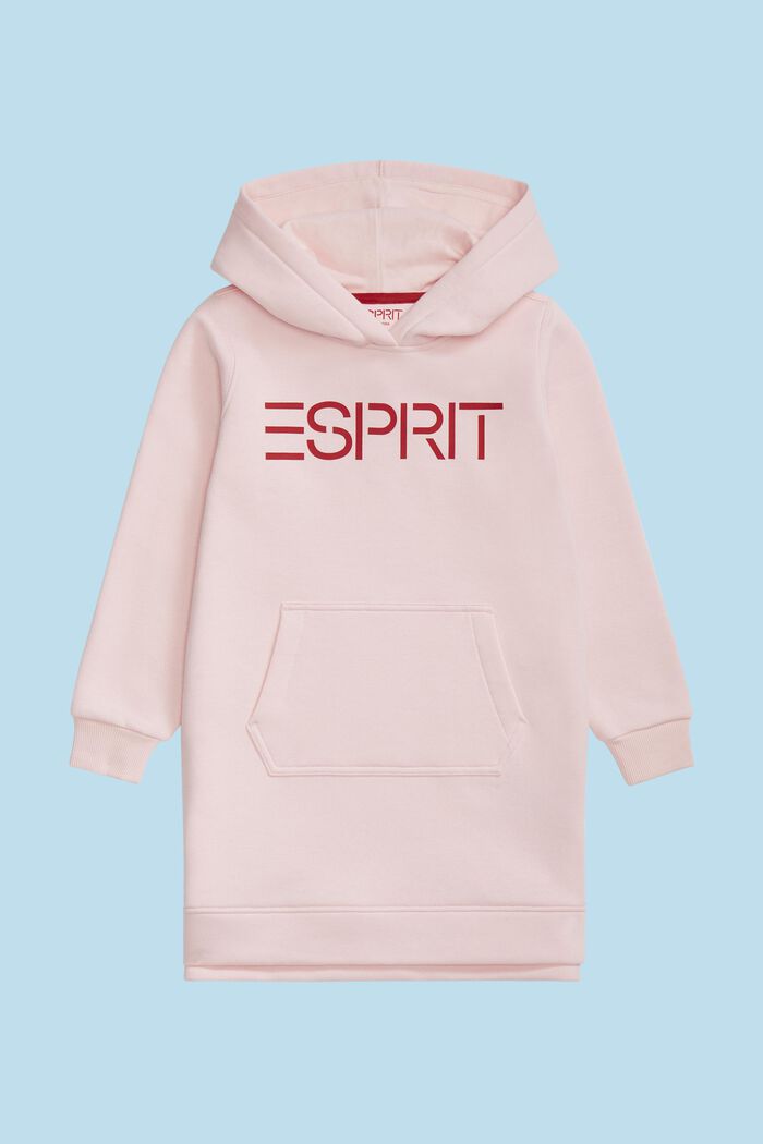 Sweatkleid mit Logo-Print
