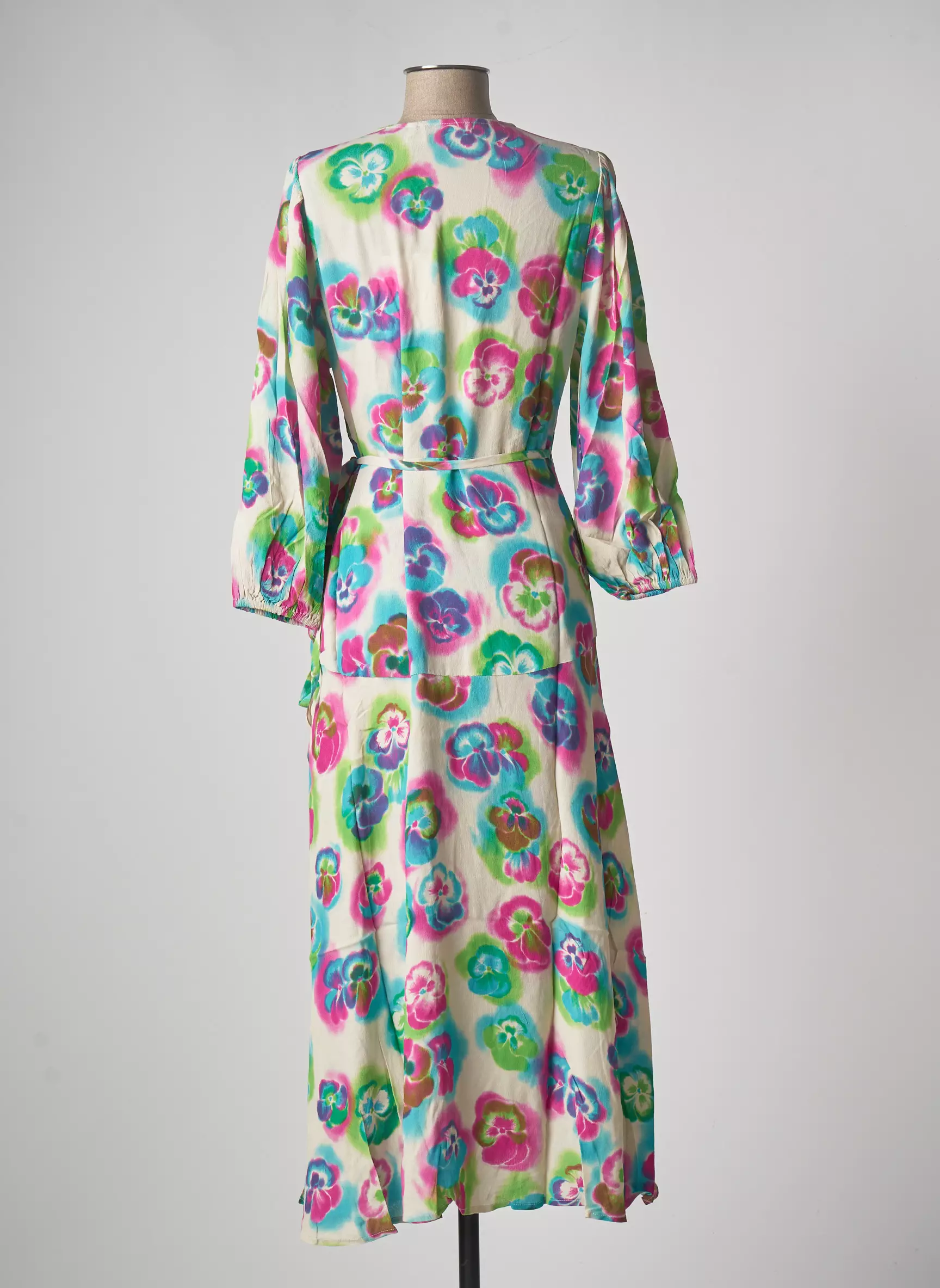 Essentiel Antwerp Robes Longues Femme couleur vert