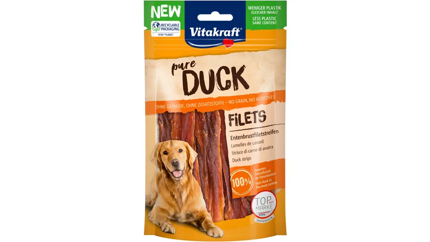 Vitakraft Hundesnack DUCK Entenfleischstreifen 80 g