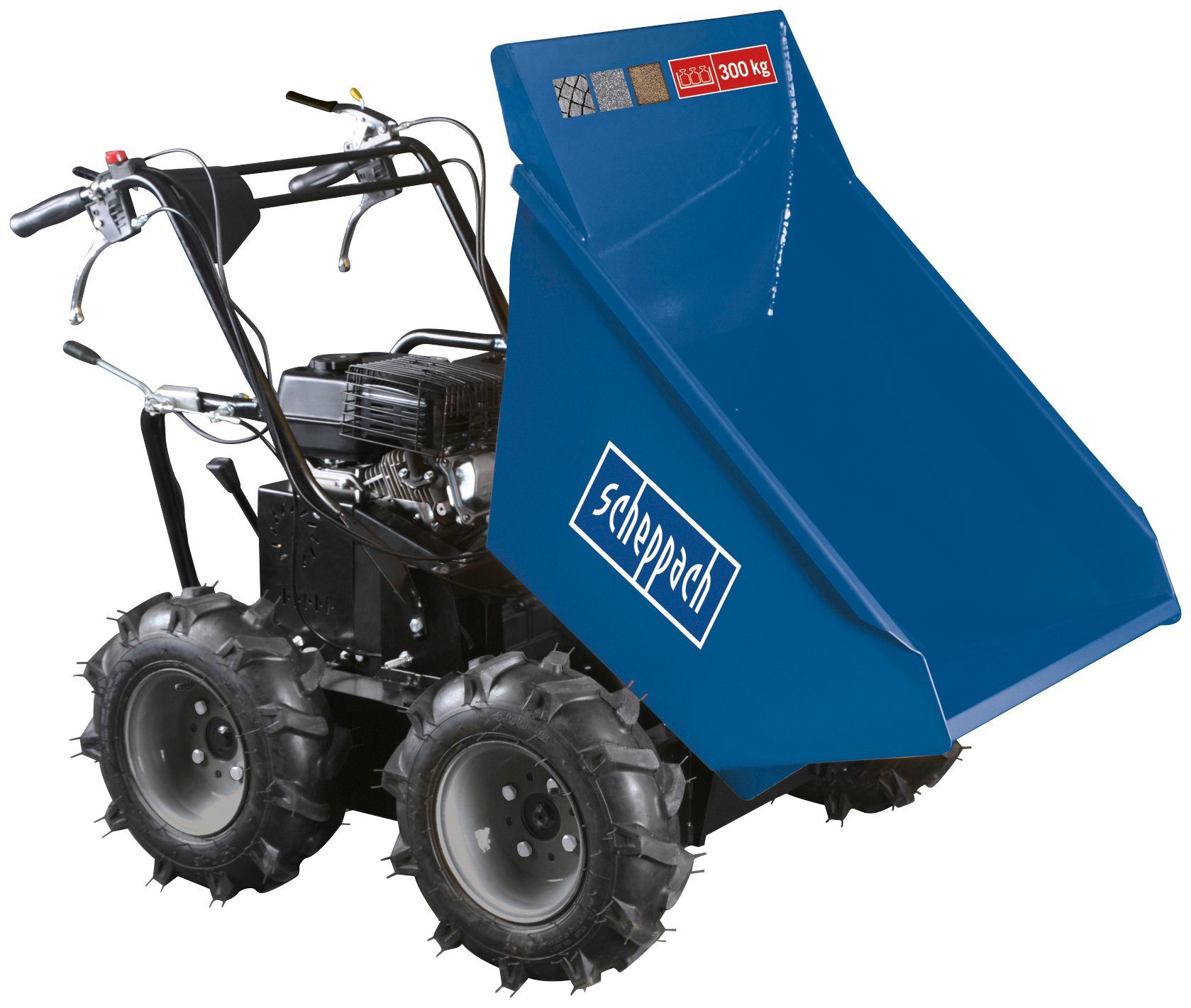 Scheppach Dumper DP 3000, 330 l, 1-tlg., 330 l, 6,5 PS