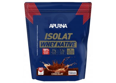 Apurna Isolat Whey Native 720 g - Chocolat